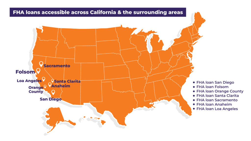 Areas We Serve FHA Loans