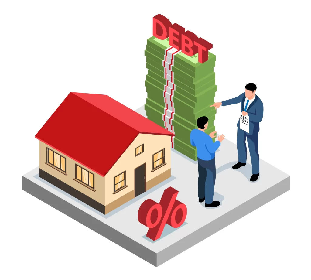 Comparison of real estate debt funds and direct real estate investment.