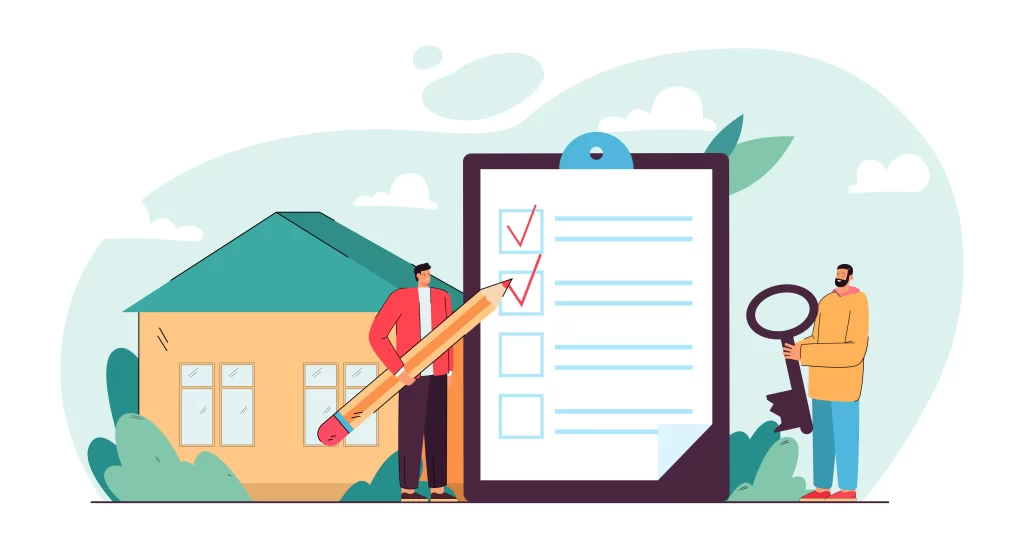 Illustration showing a graph trending upwards, representing maximizing profits from real estate notes.