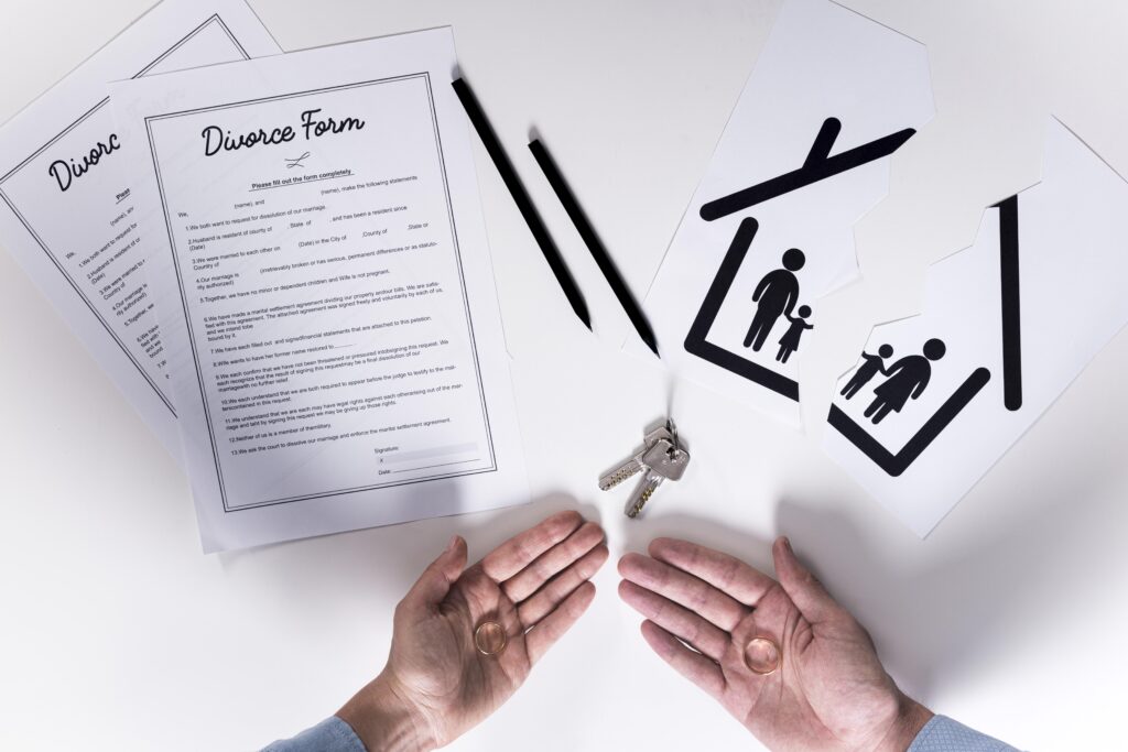 Learn about the basic procedure of selling a house during a divorce