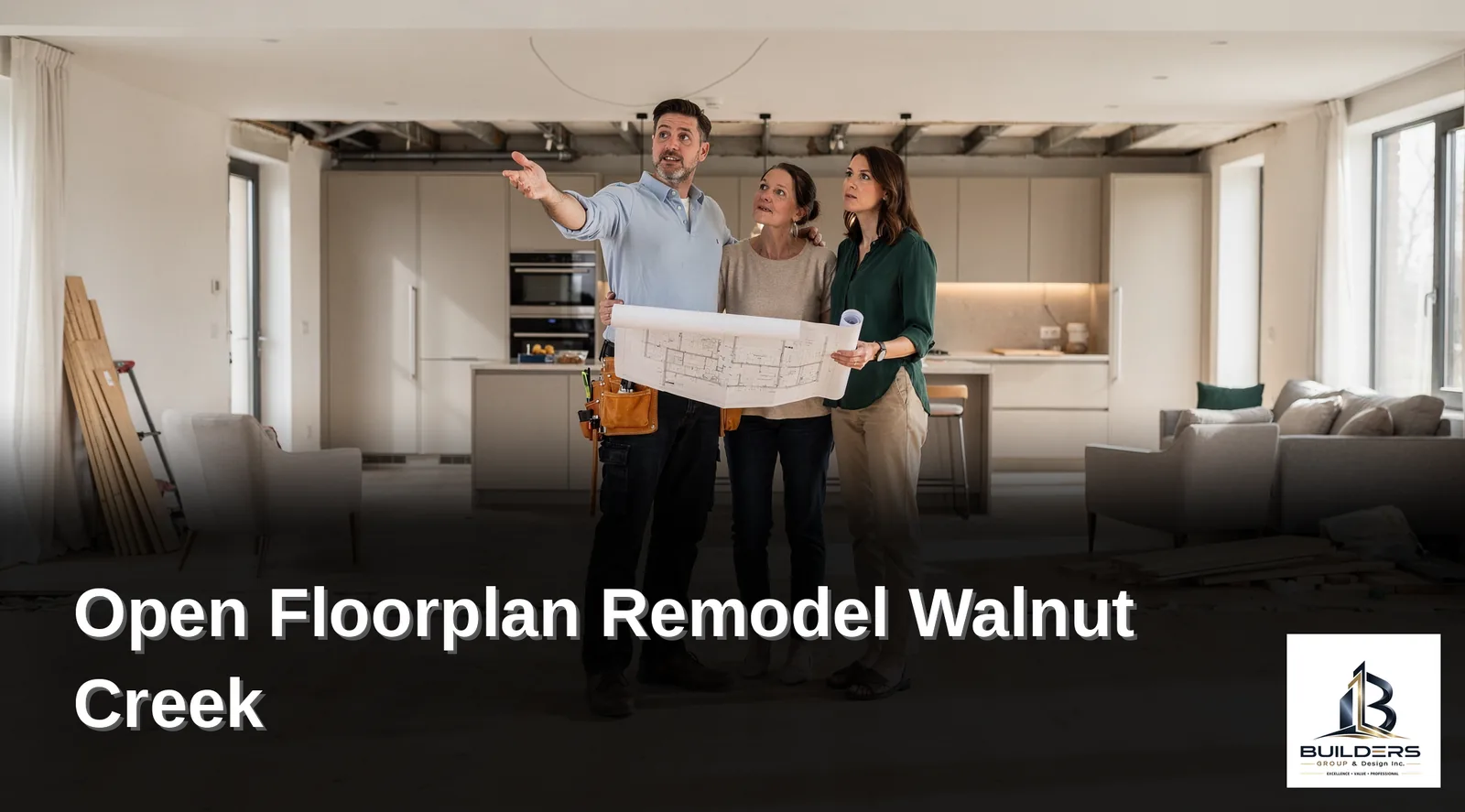 Open Floorplan Remodel Walnut Creek