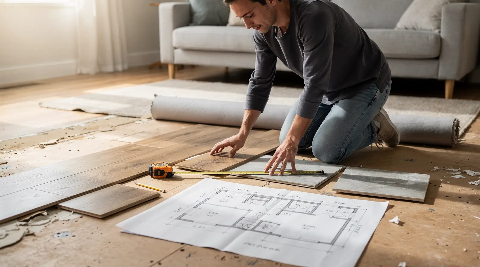 Hardwood flooring installation in Walnut Creek requires precise craftsmanship and quality materials to ensure durability