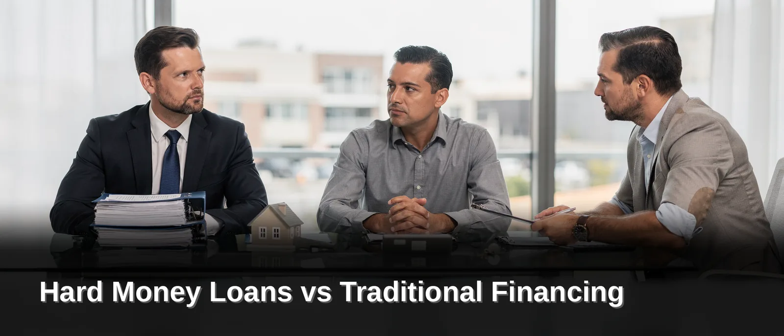 The gap widens once timing enters the picture. A conventional mortgage often takes weeks