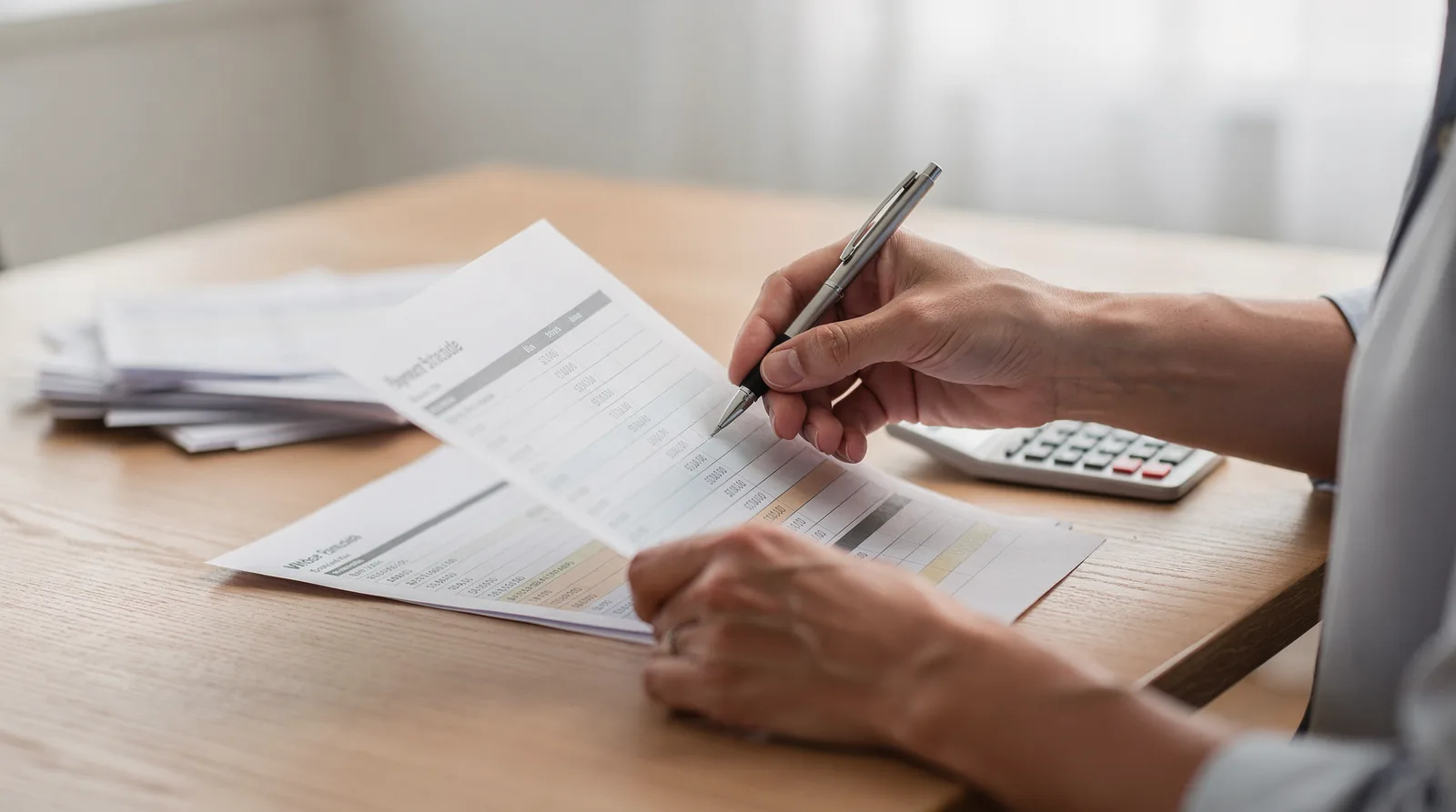How Do You Read the Payment Schedule