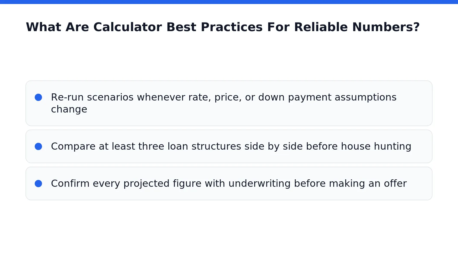 What Are Calculator Best Practices For Reliable Numbers