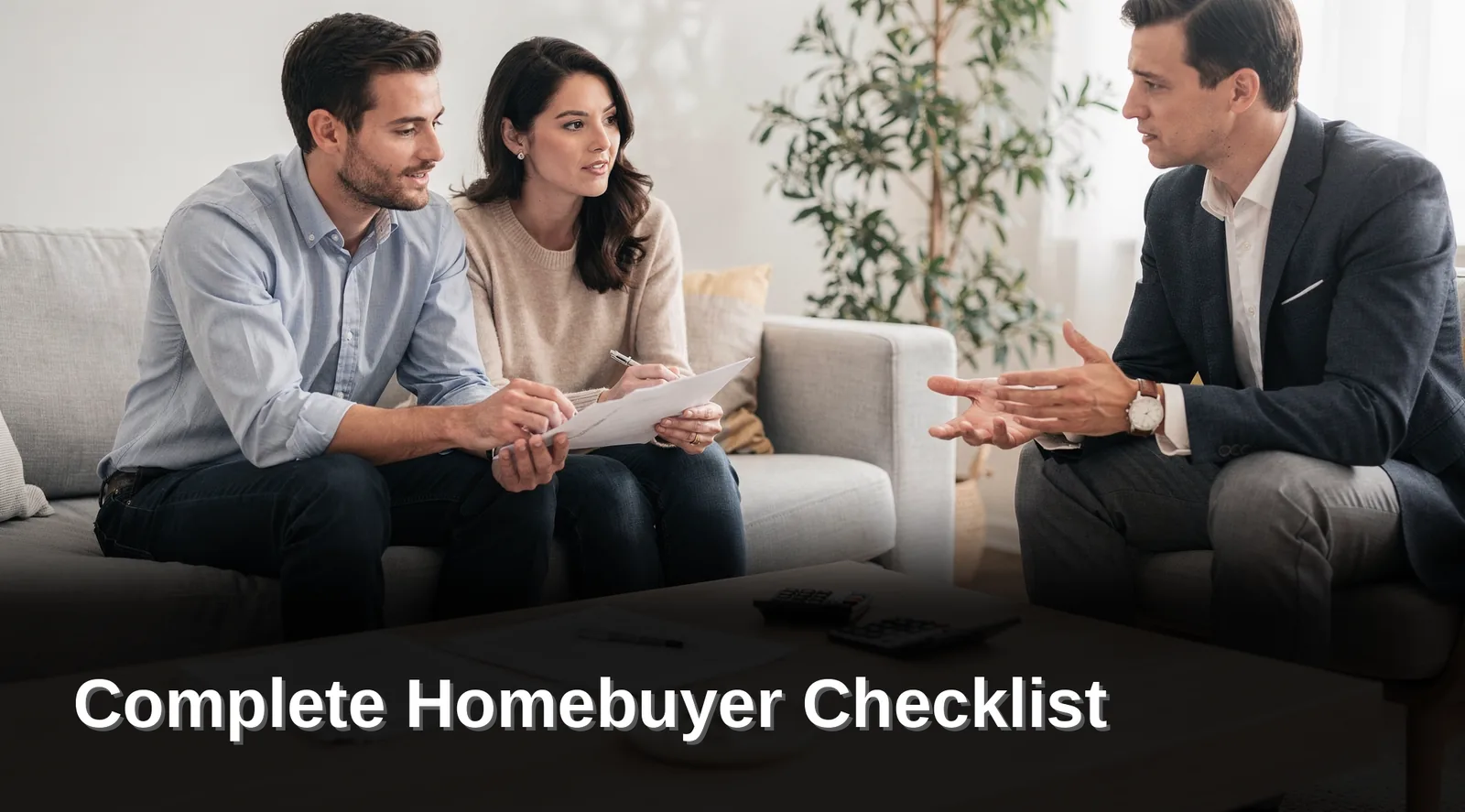 What should you do before starting your home search, Complete Homebuyer Checklist