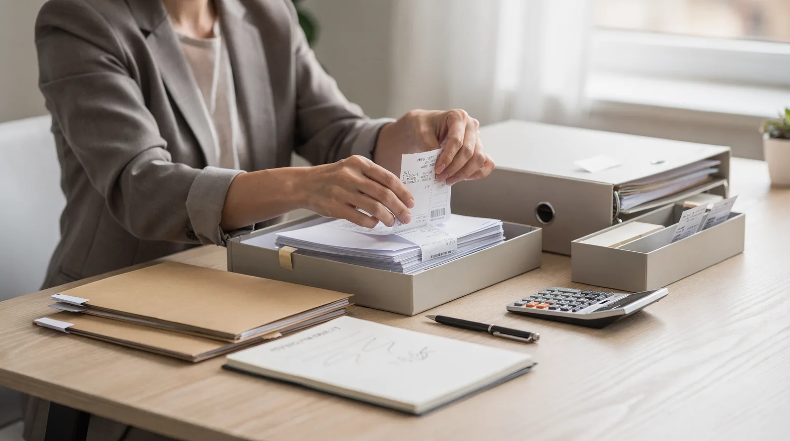 How do you organize your finances and documents