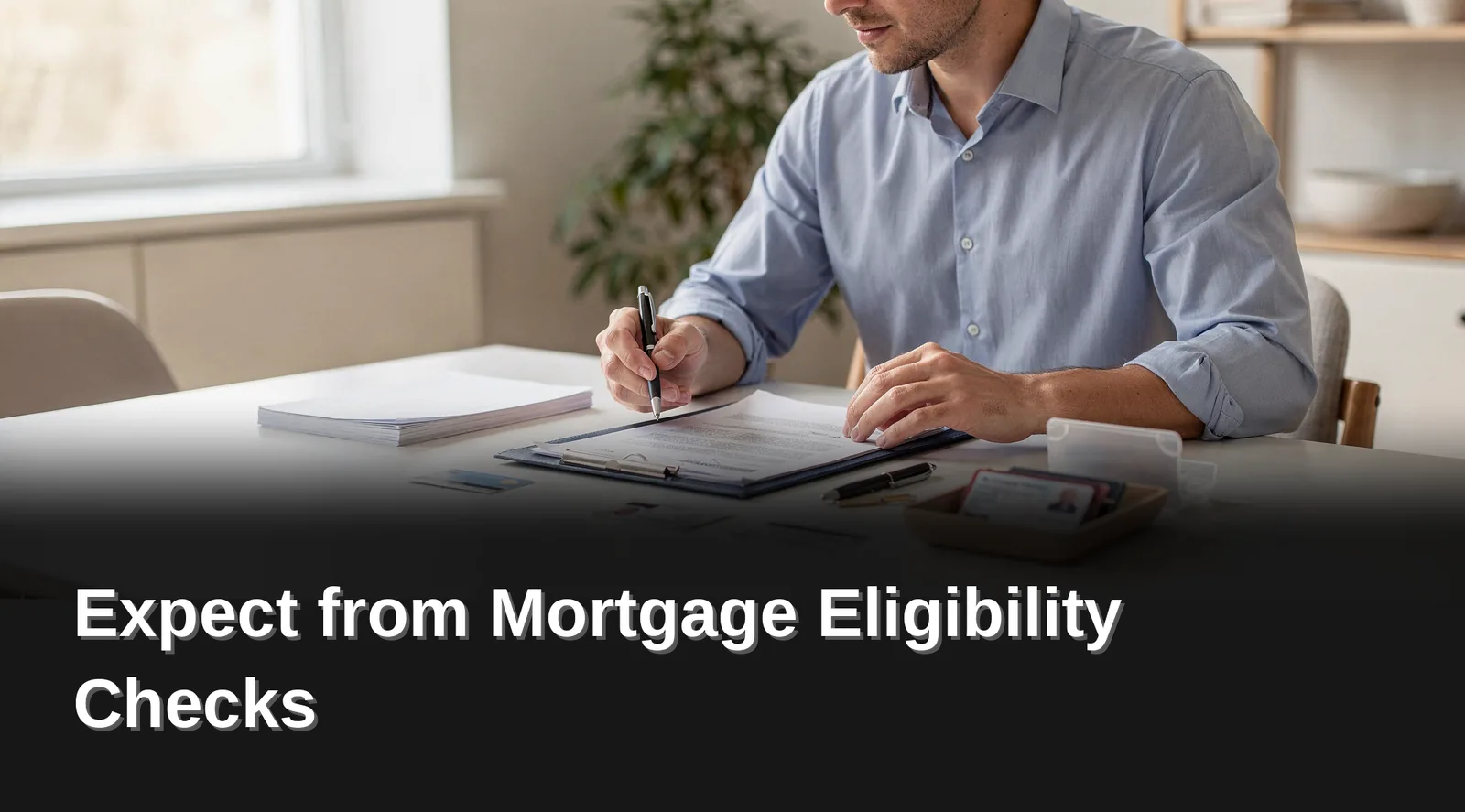 What Do You Need Before Starting Your Check, Expect from Mortgage Eligibility Checks
